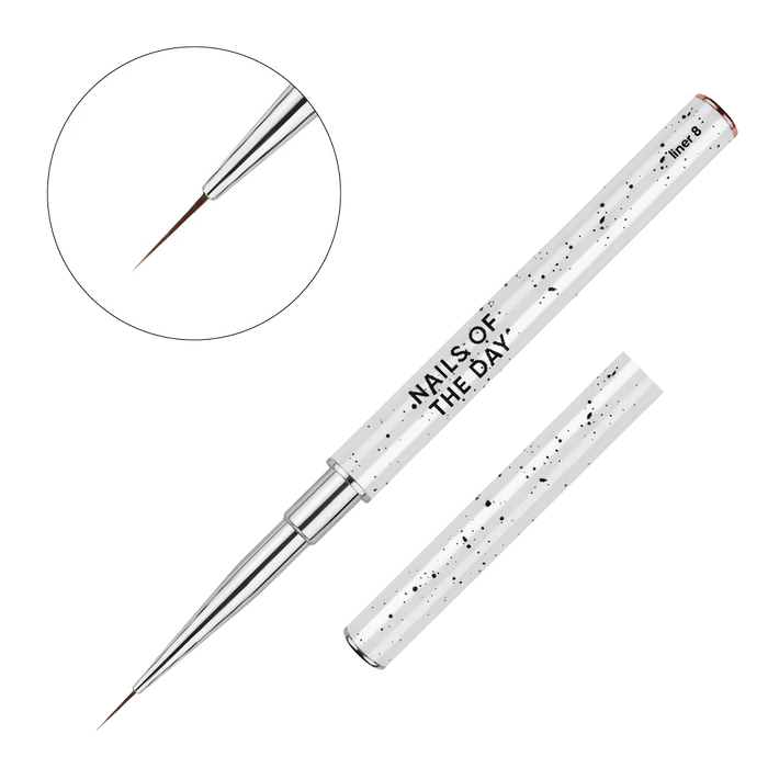 Pinsel NAILSOFTHEDAY Premium Brush Liner #8