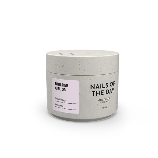 NAILSOFTHEDAY Builder gel 03, (15-30 ml) - Ivaka Store