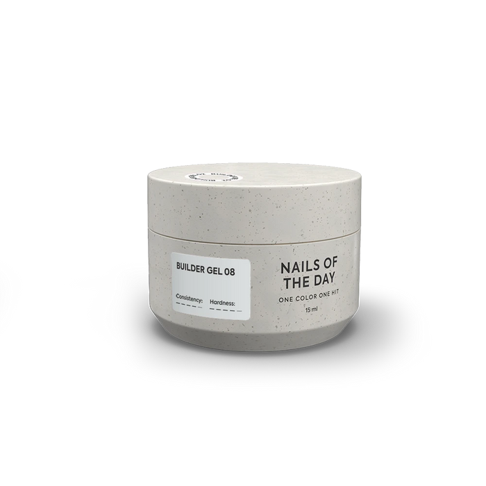 NAILSOFTHEDAY Builder gel 08, (15-30 ml) milchig - Ivaka Store