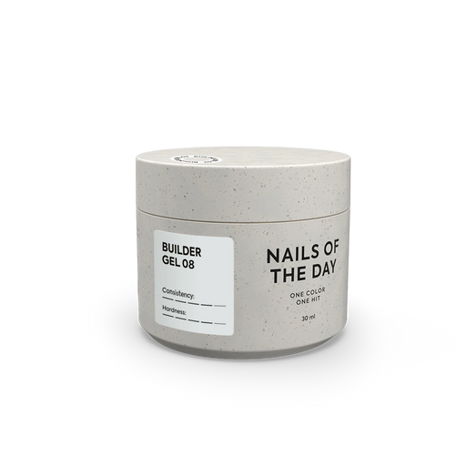NAILSOFTHEDAY Builder gel 08, (15-30 ml) milchig - Ivaka Store