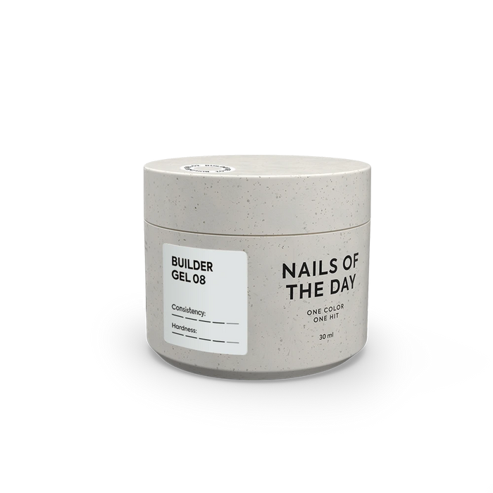 NAILSOFTHEDAY Builder gel 08, (15-30 ml) milchig - Ivaka Store