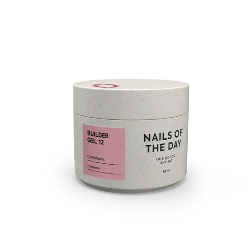 NAILSOFTHEDAY Builder gel 12, 30 ml - Ivaka Store