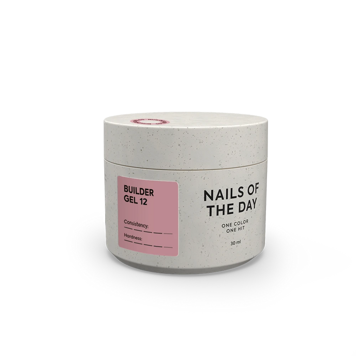 NAILSOFTHEDAY Builder gel 12, 30 ml - Ivaka Store