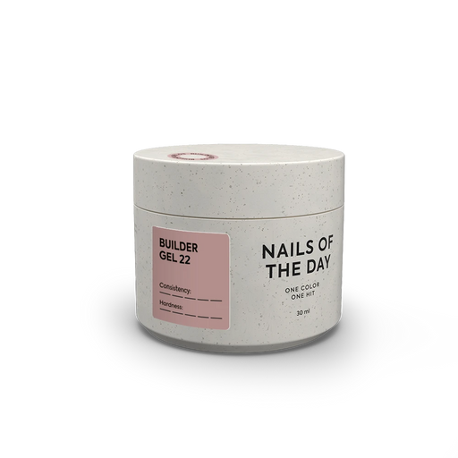 NAILSOFTHEDAY Builder gel 22, 30 ml - Ivaka Store