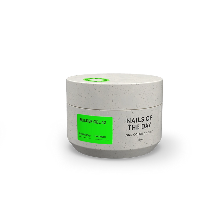 NAILSOFTHEDAY Builder gel 42, 15 ml - Ivaka Store