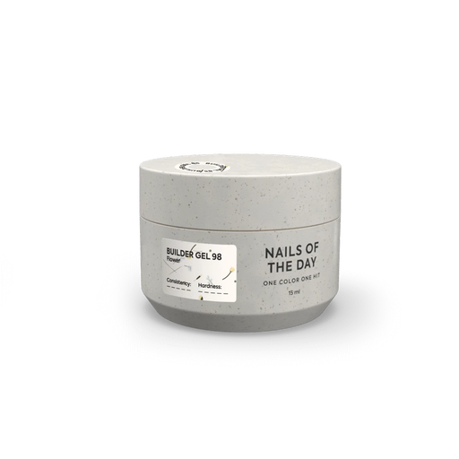 NAILSOFTHEDAY Builder gel 98 (5/5) - flower 15 g - Ivaka Store