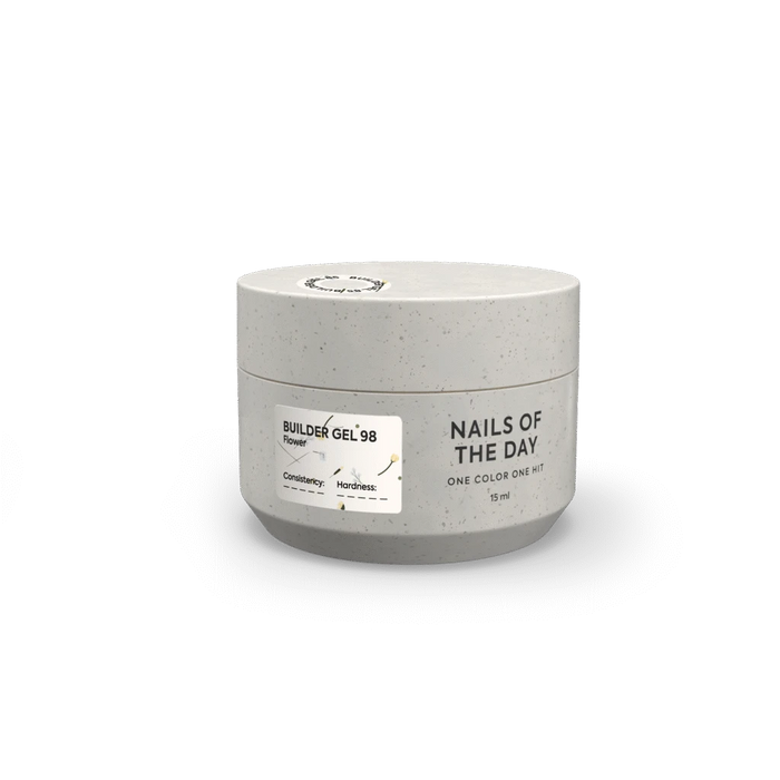 NAILSOFTHEDAY Builder gel 98 (5/5) - flower 15 g - Ivaka Store