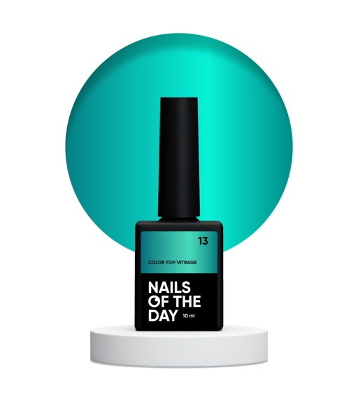 NAILSOFTHEDAY Color top/Vitrage 13, 10 ml - Ivaka Store