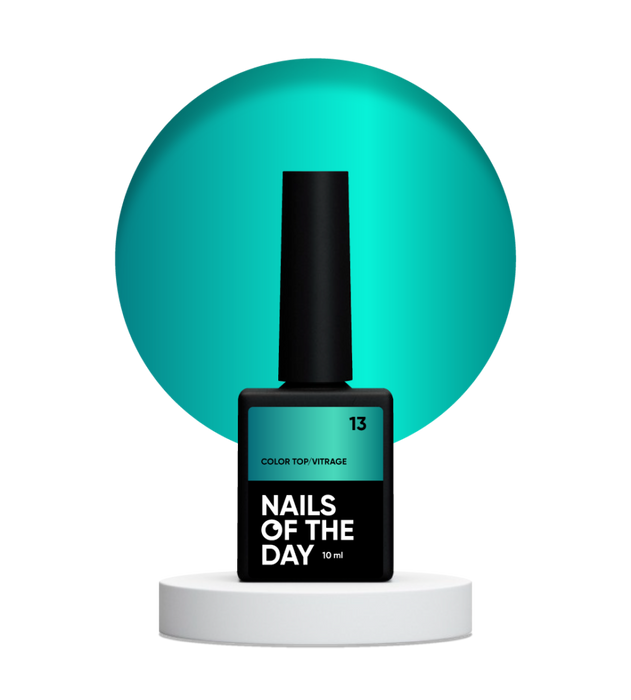 NAILSOFTHEDAY Color top/Vitrage 13, 10 ml - Ivaka Store