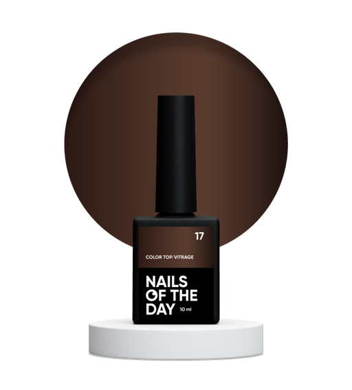 NAILSOFTHEDAY Color top/Vitrage 17, 10 ml - Ivaka Store