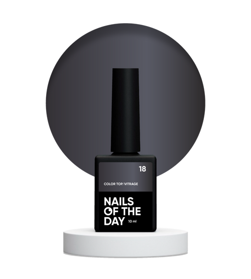NAILSOFTHEDAY Color top/Vitrage 18, 10 ml - Ivaka Store
