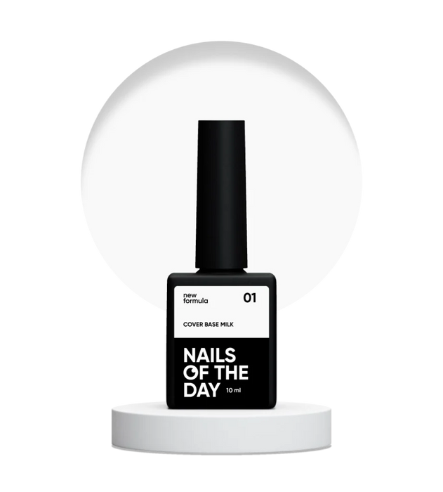 NAILSOFTHEDAY Cover base milk 01 - NEW Formula