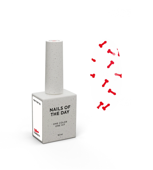 NAILSOFTHEDAY Fun! Top 02 , 10 ml - Ivaka Store
