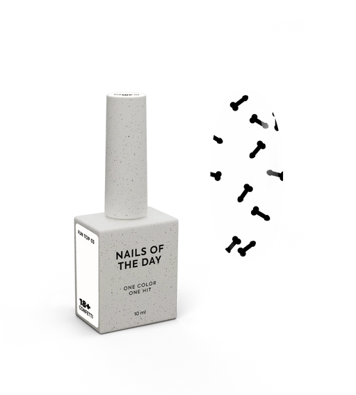 NAILSOFTHEDAY Fun! Top 03 , 10 ml - Ivaka Store