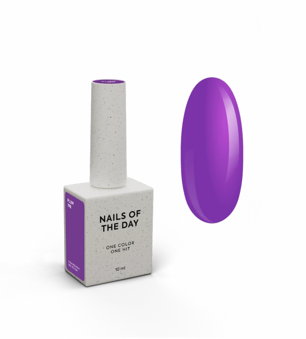 Gel Polish NAILSOFTHEDAY Let's special Plum-198, 10 ml - Ivaka Store