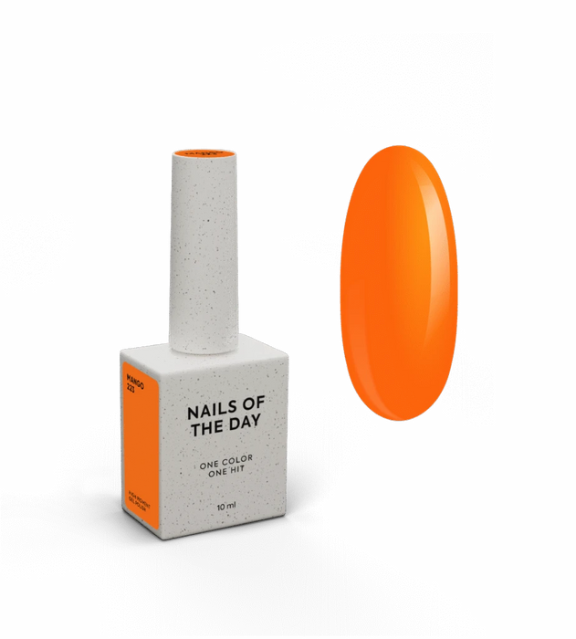 Gel Polish NAILSOFTHEDAY Let's special Mango-223, 10 ml - Ivaka Store