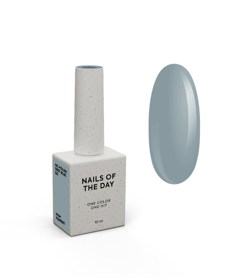 Gel Polish NAILSOFTHEDAY Let's special Grey blue-021, 10 ml - Ivaka Store