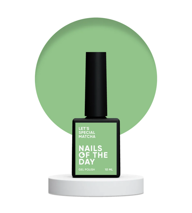 Gel Polish NAILSOFTHEDAY Let's special Matcha-345, 10 ml - Ivaka Store