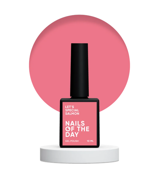 Gel Polish NAILSOFTHEDAY Let's special  Salmon-193, 10 ml - Ivaka Store