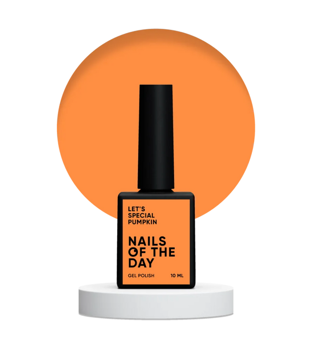 Gel Polish NAILSOFTHEDAY Let's special Pumpkin-097, 10 ml