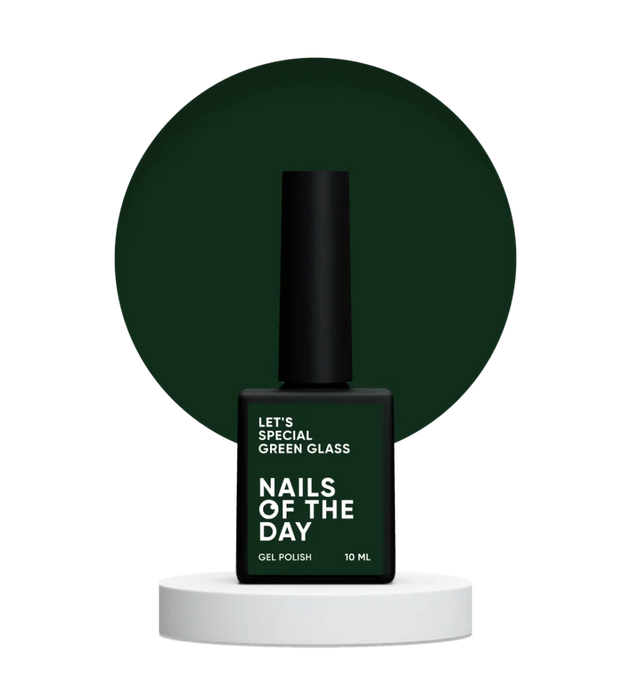 Gel Polish NAILSOFTHEDAY Let's special Green glass-353, 10 ml