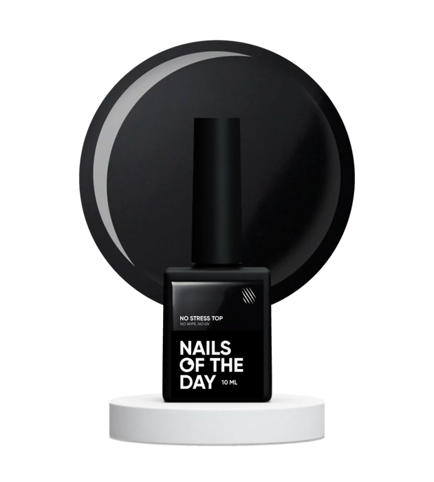 NAILSOFTHEDAY No stress top NO WIPE, 10 ml