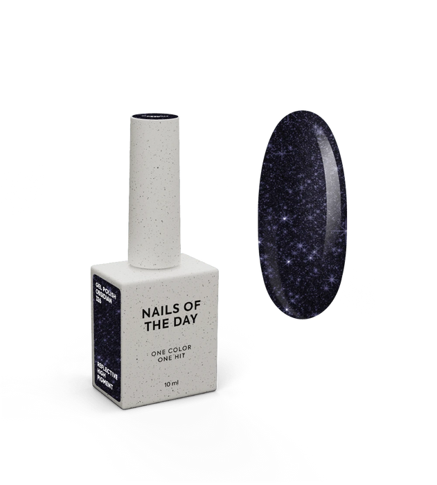 NAILSOFTHEDAY Gel Polish Obsidian-326, 10 ml Reflective Gellack - Ivaka Store