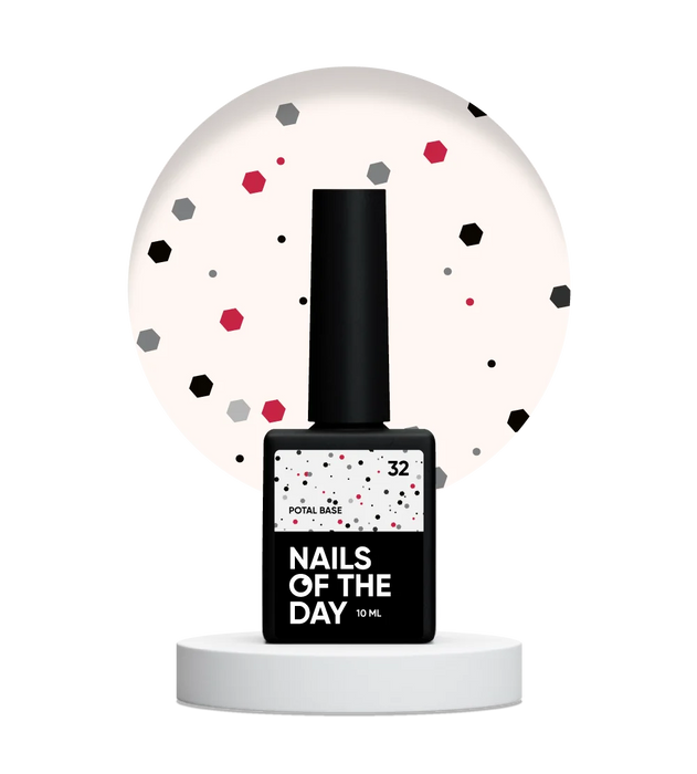 NAILSOFTHEDAY Potal base 32, 10 ml