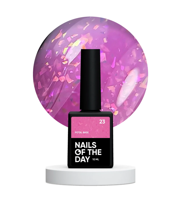 NAILSOFTHEDAY Potal base 23, 10 ml