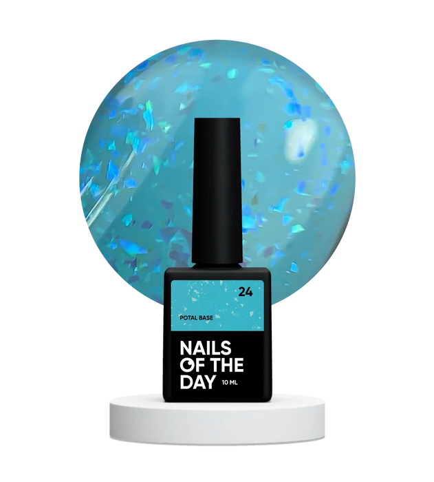 NAILSOFTHEDAY Potal base 24, 10 ml