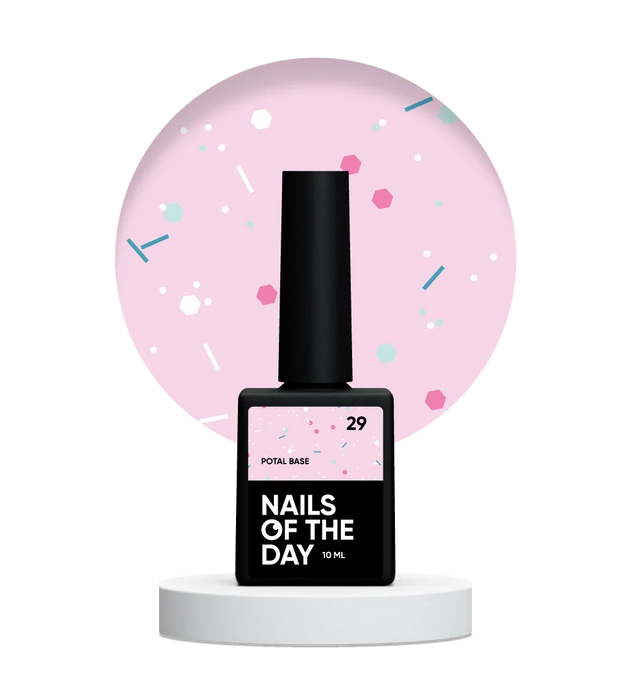 NAILSOFTHEDAY Potal base 29, 10 ml