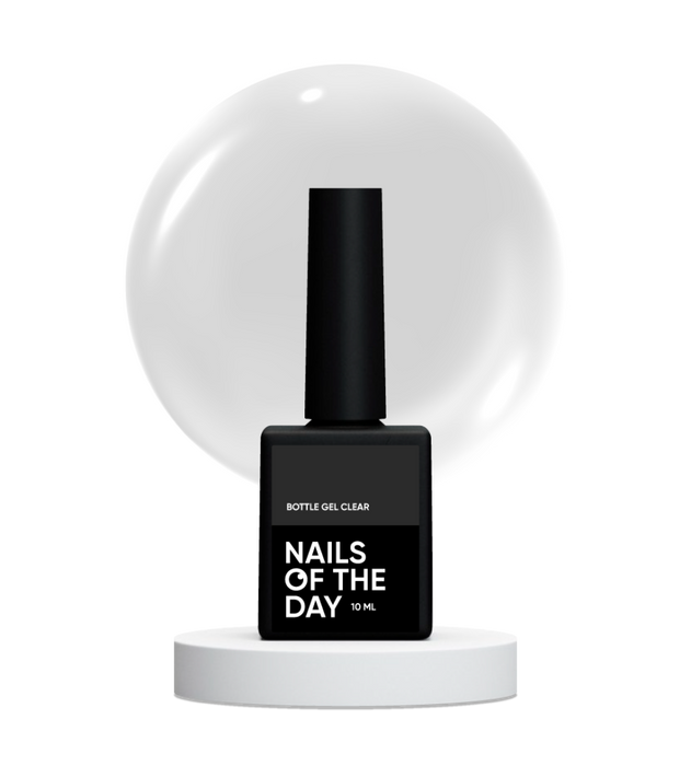 NAILSOFTHEDAY Bottle gel clear, 10 ml