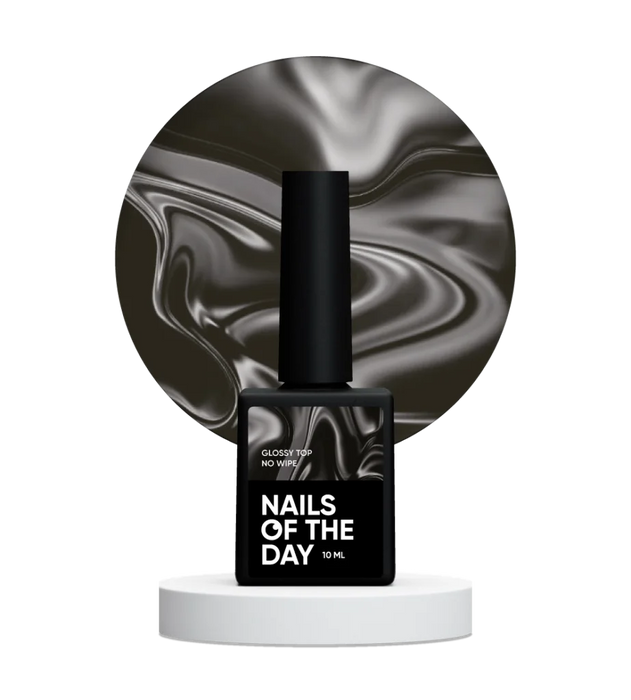 NAILSOFTHEDAY Glossy top NO WIPE, 10 ml