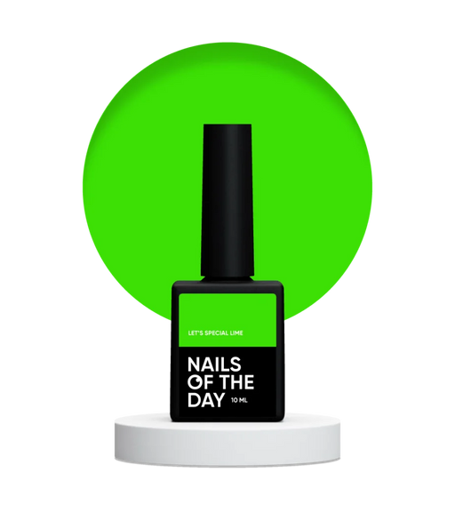 Gel Polish NAILSOFTHEDAY Let's special Lime-245, 10 ml - Ivaka Store
