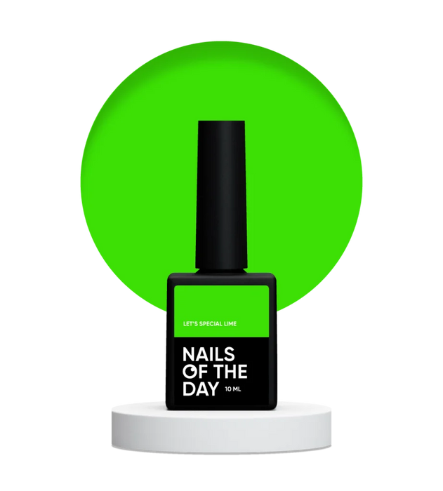 Gel Polish NAILSOFTHEDAY Let's special Lime-245, 10 ml - Ivaka Store