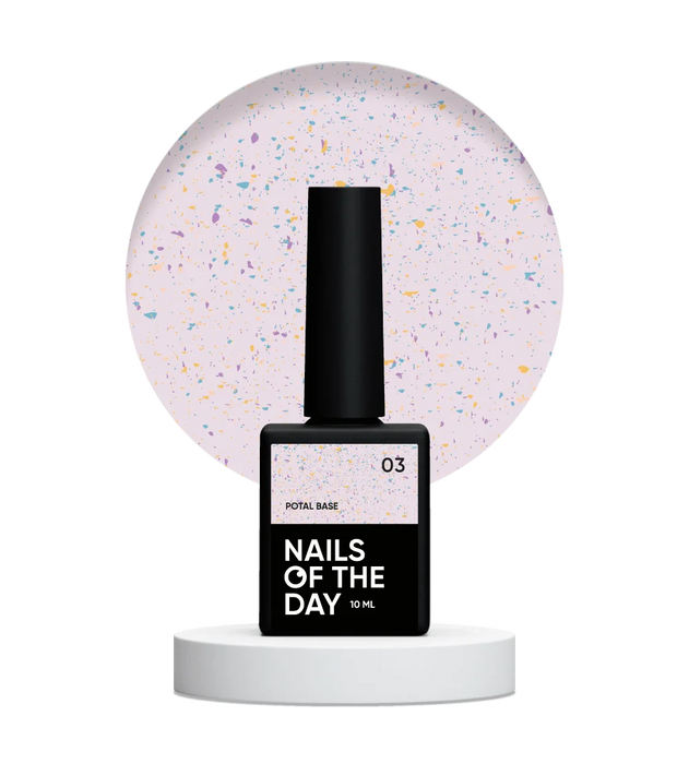 NAILSOFTHEDAY Potal base 03, 10 ml