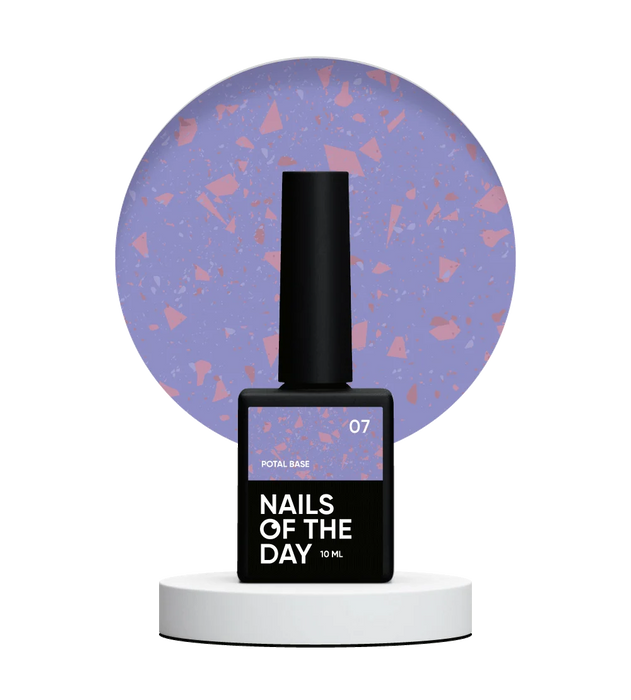 NAILSOFTHEDAY Potal base 07, 10 ml