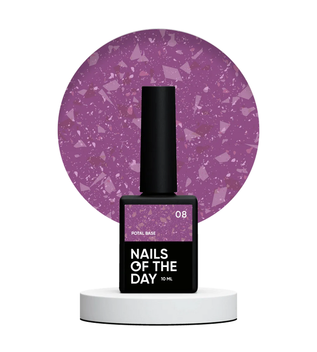 NAILSOFTHEDAY Potal base 08, 10 ml