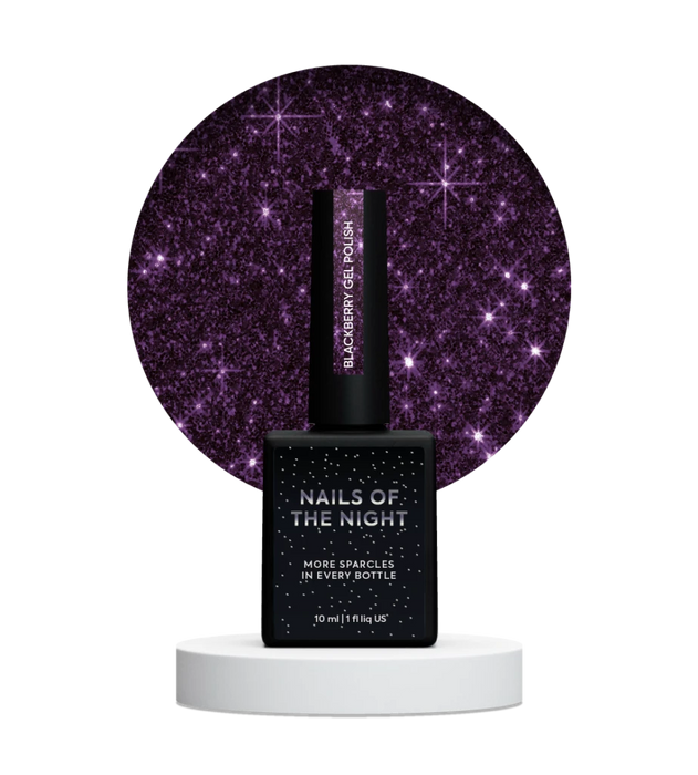 Gel Polish NAILSOFTHENIGHT Blackberry, 10 ml