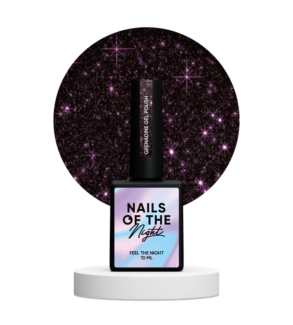 Gel Polish NAILSOFTHENIGHT Grenadine, 10 ml