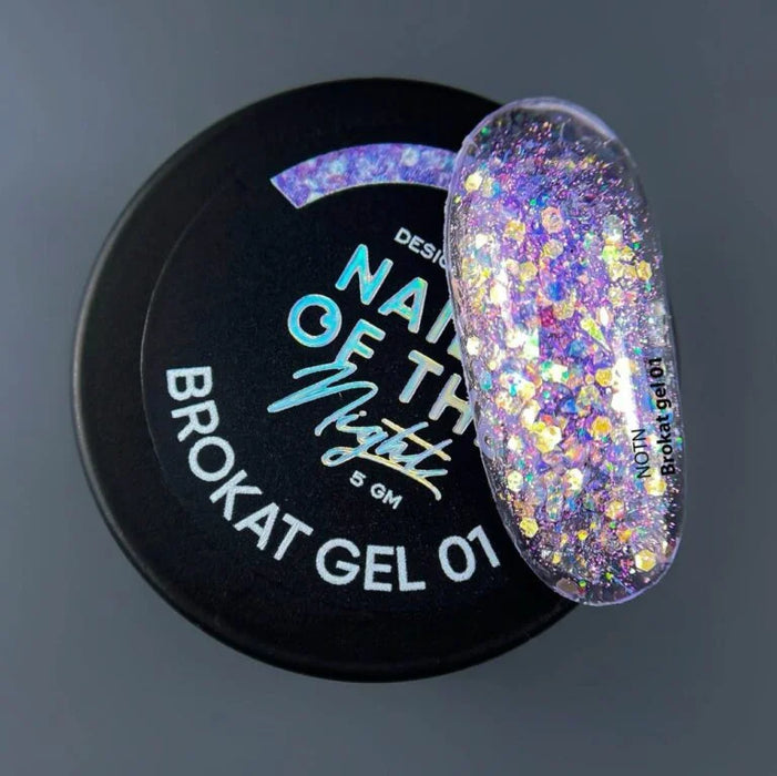 NAILSOFTHEDAY Brokat gel 01, 5 g - Ivaka Store