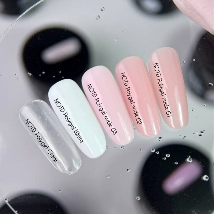 NAILSOFTHEDAY Polygel clear, 30 g