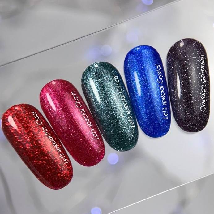 NAILSOFTHEDAY Gel Polish Obsidian-326, 10 ml Reflective Gellack - Ivaka Store