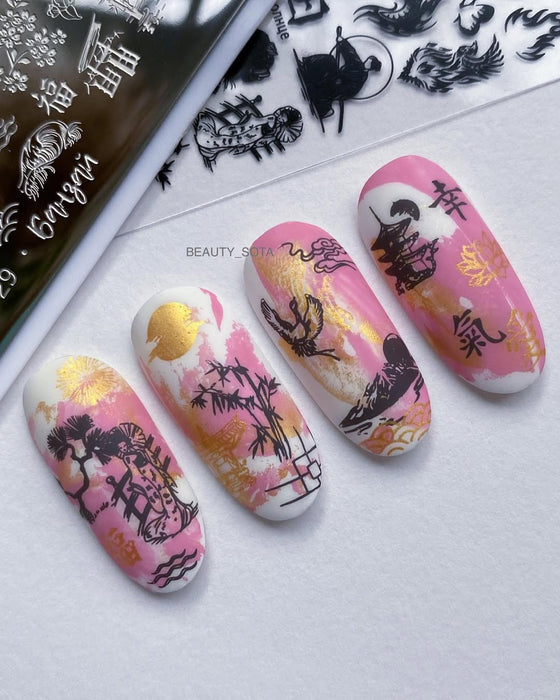 DEMO Taki Da 29 BANZAI – Große Platte mit DEMO-BLATT