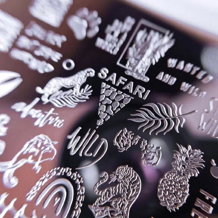 DEMO Taki Da 30 SAFARI  – Große Platte mit DEMO-BLATT