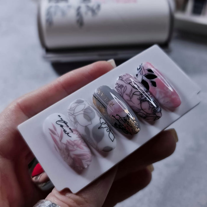 DEMO Taki Da 31 Bloom Garden  – Große Platte mit DEMO-BLATT