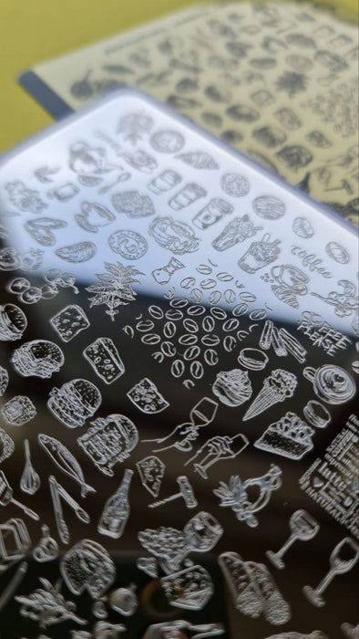 DEMO Taki Da 45 BONAPPETIT – Große Platte mit DEMO-BLATT - Ivaka Store