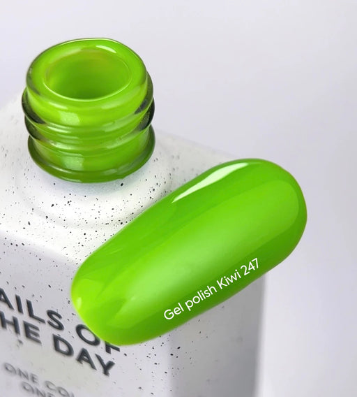 Gel Polish NAILSOFTHEDAY Let's special Kiwi-247, 10 ml - Ivaka Store