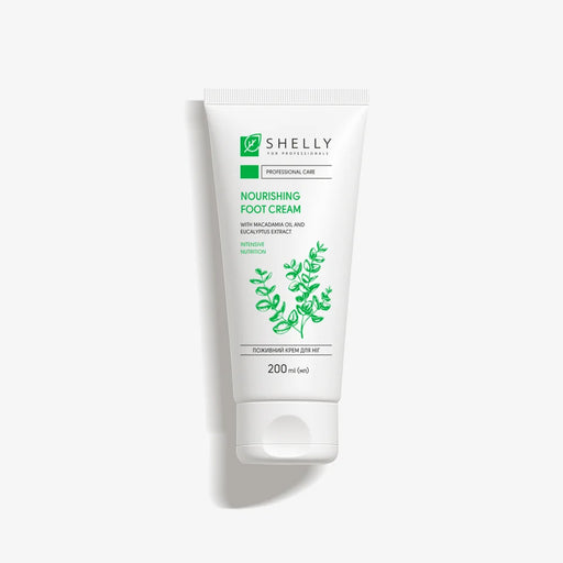 Shelly Nourishing foot cream with macadamia oil and eucalyptus extract, 200 ml - Ivaka Store