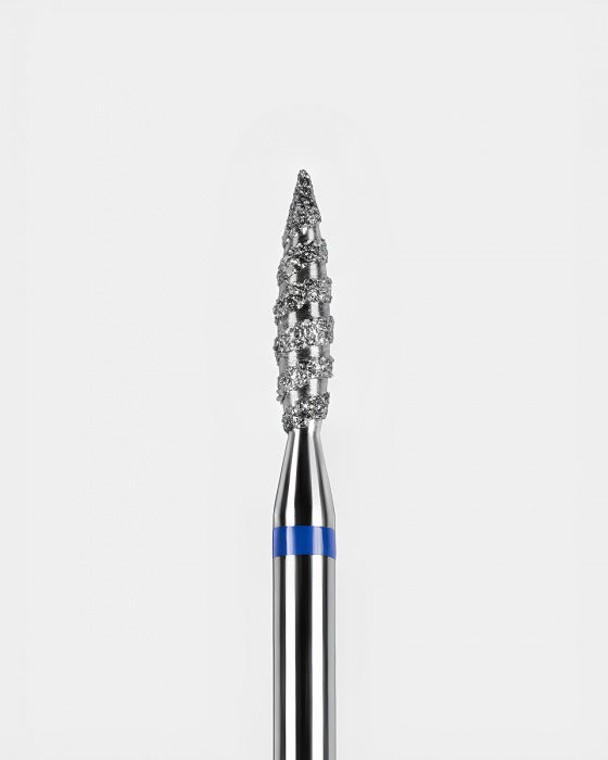 DARK Diamant-Fräser Nr.124 blau Flamme Tornado 2.3